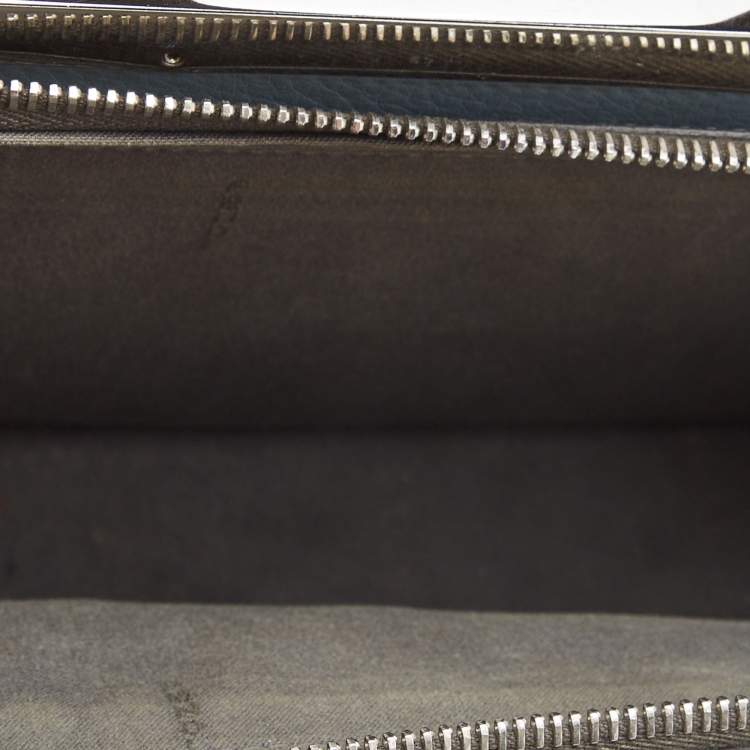 Pre Owned Fendi Multicolor Leather and Python Mini Demi Jour Top Handle Bag