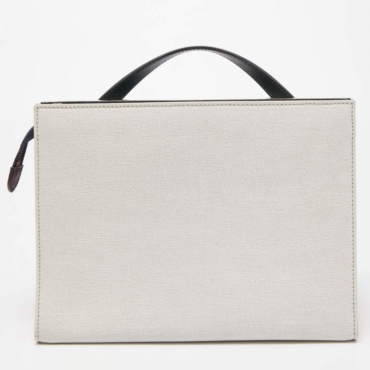 مملوكة مسبقًا Fendi Multicolor Leather Small Demi Jour Top Handle Bag