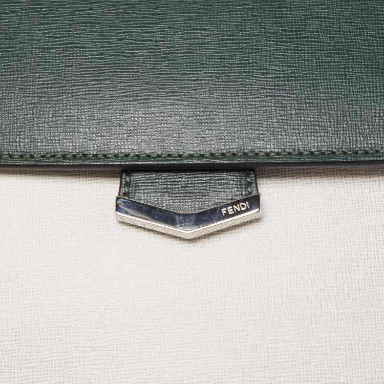 مملوكة مسبقًا Fendi Multicolor Leather Small Demi Jour Top Handle Bag