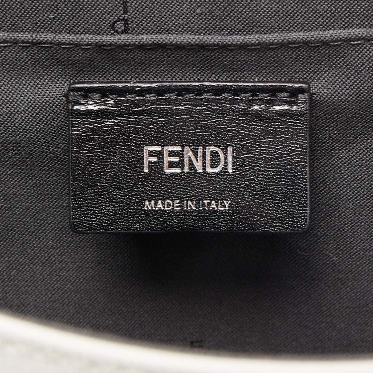 مملوكة مسبقًا Fendi Multicolor Leather Small Demi Jour Top Handle Bag