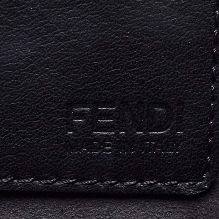 Pre Owned Fendi Black Leather Large 3Jours Tote