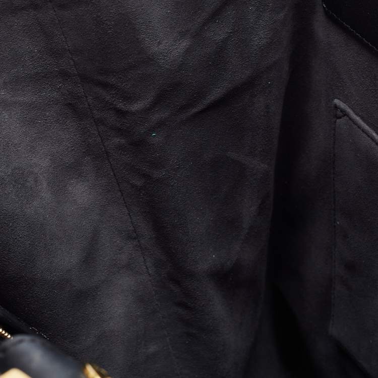 Pre Owned Fendi Black Leather Large 3Jours Tote