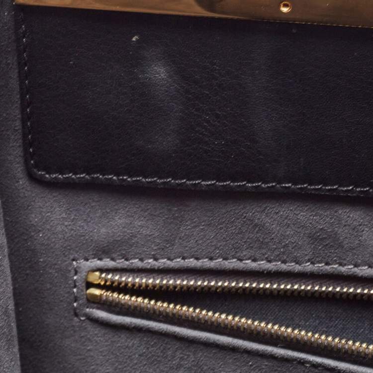 Pre Owned Fendi Black Leather Large 3Jours Tote