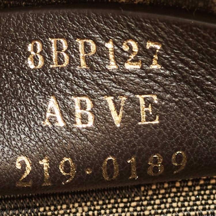 Pre Owned Fendi Black Leather Medium First Shoulder Bag