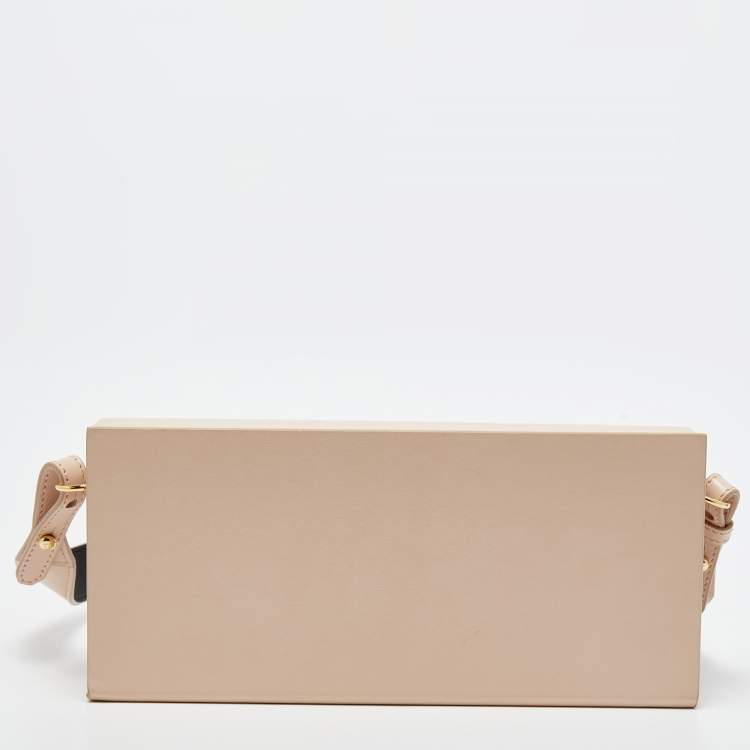 Pre Owned Fendi Old Rose Leather Horizontal Crossbody Bag