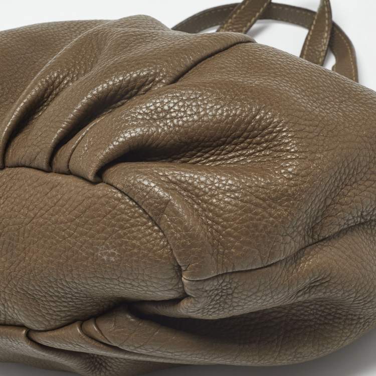 Pre Owned Fendi Brown Selleria Leather Hobo