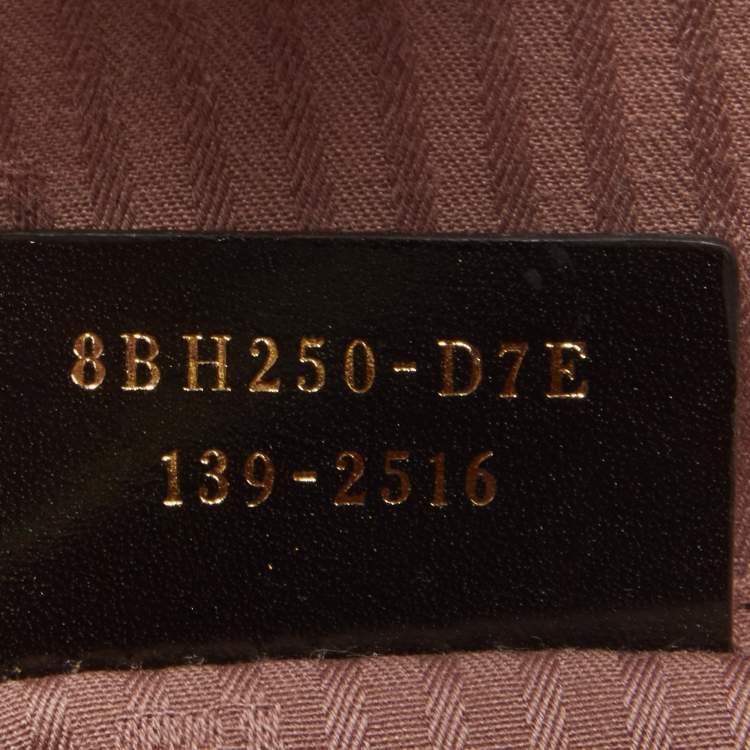 Pre Owned Fendi Old Rose Leather Medium 2Jours Tote