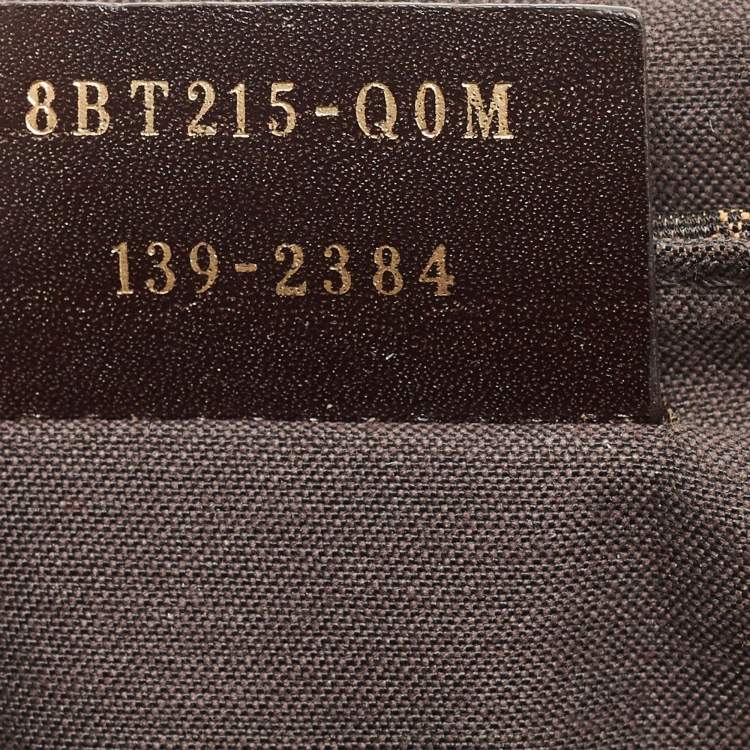 Pre Owned Fendi Tobacco Zucca Canvas Flap Crossbody Bag
