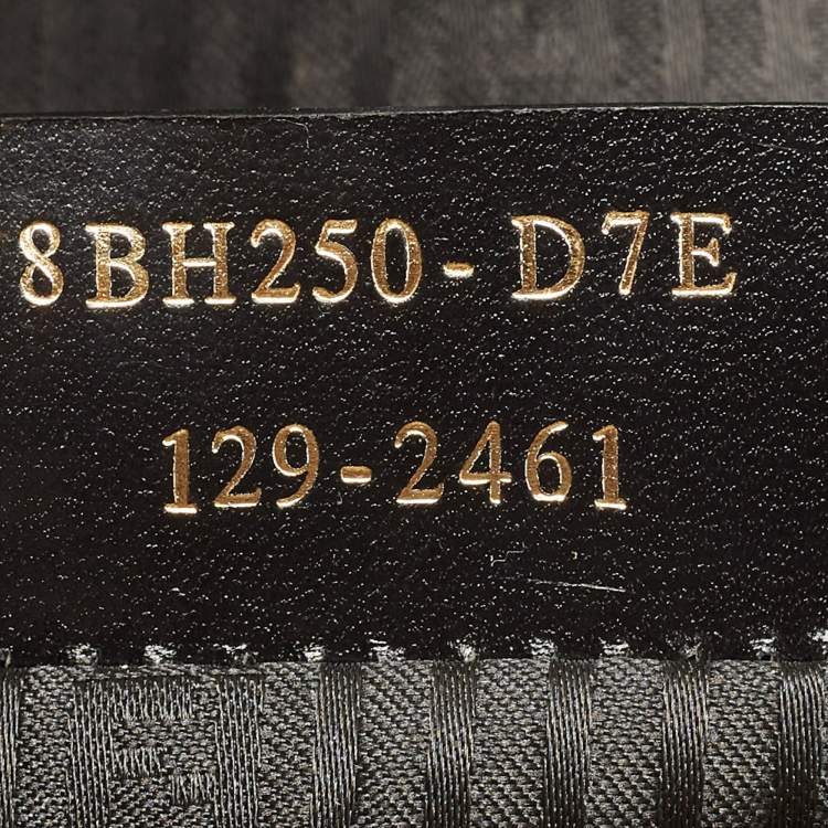 Pre Owned Fendi Black Leather Medium 2Jours Tote
