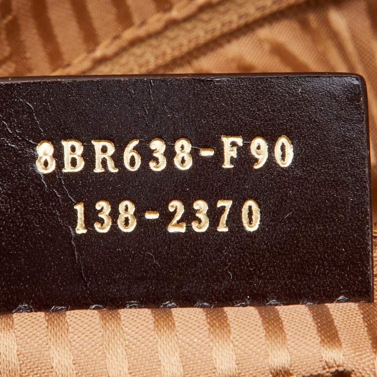 Pre Owned Fendi Beige Raffia and Leather Detail Mama Forever Shoulder Bag
