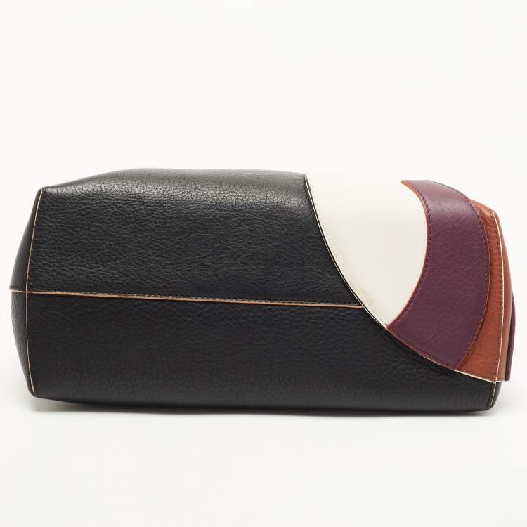 Pre Owned Fendi Multicolor Leather Small By The Way Shoulder Bag
