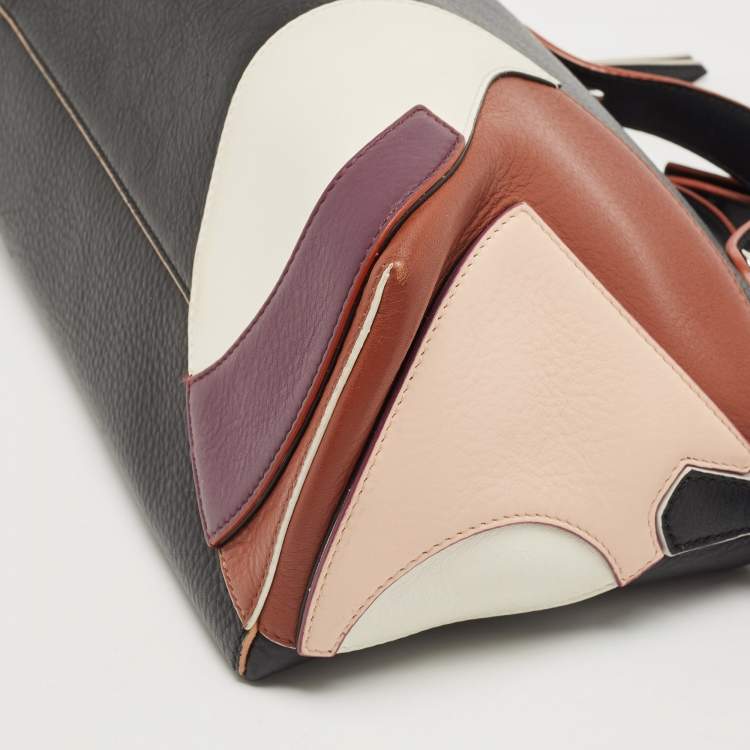 Pre Owned Fendi Multicolor Leather Small By The Way Shoulder Bag