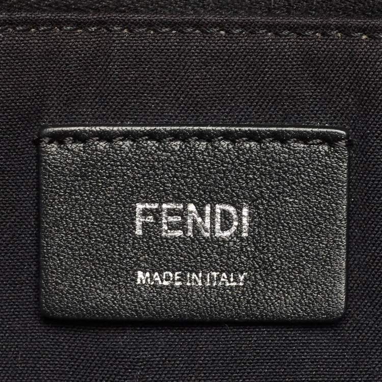 Pre Owned Fendi Multicolor Leather Small By The Way Shoulder Bag