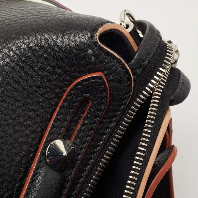 Pre Owned Fendi Multicolor Leather Small By The Way Shoulder Bag