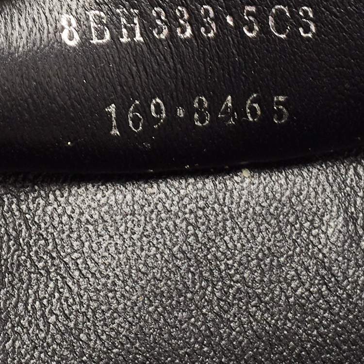 Pre Owned Fendi Black Leather Petite 3Jours Tote