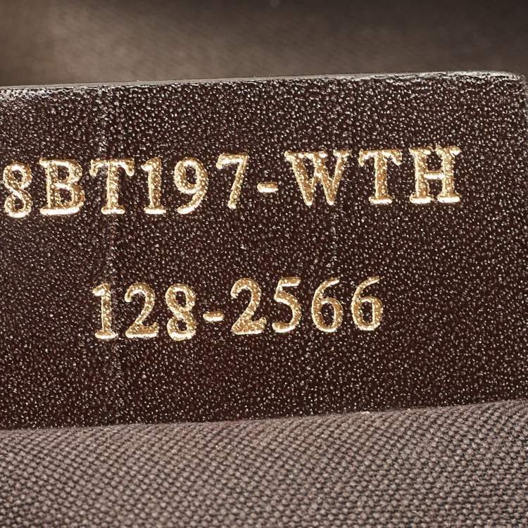 Pre Owned Fendi Tobacco Zucca Canvas Mia Shoulder Bag