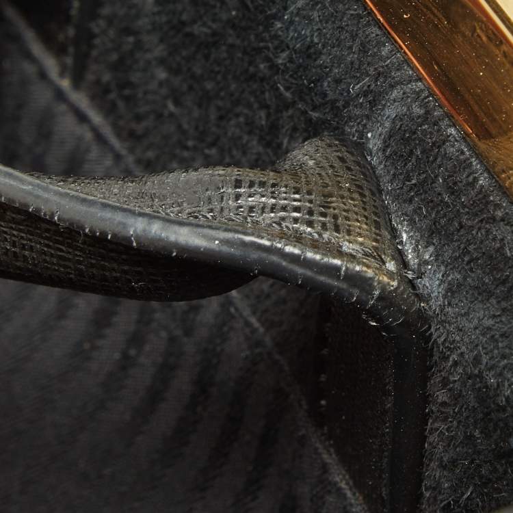 Pre Owned Fendi Black Leather Medium 2Jours Tote