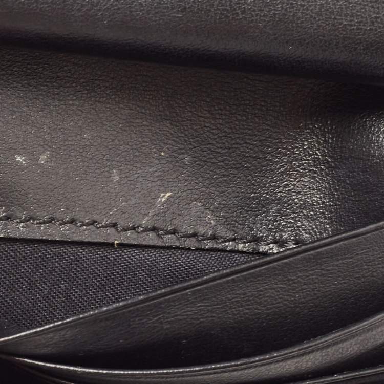 Pre Owned Fendi Black Leather F is Fendi Bifold Wallet