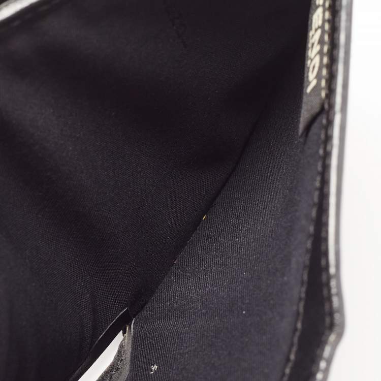 Pre Owned Fendi Black Leather F is Fendi Bifold Wallet