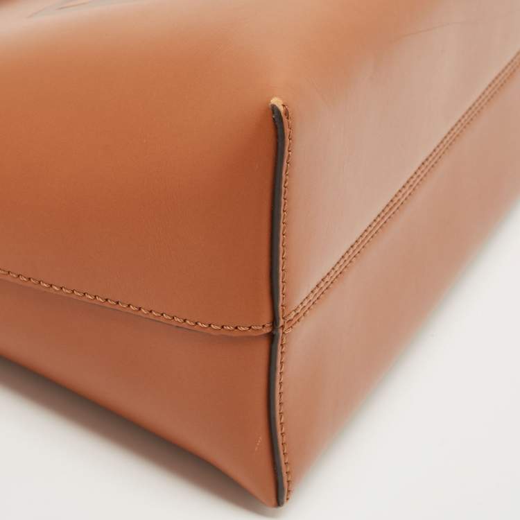مملوكة مسبقًا Fendi Brown Leather Medium By The Way Boston Bag