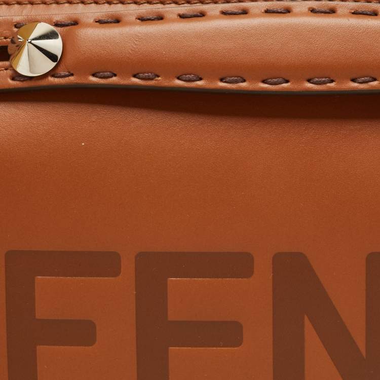 مملوكة مسبقًا Fendi Brown Leather Medium By The Way Boston Bag