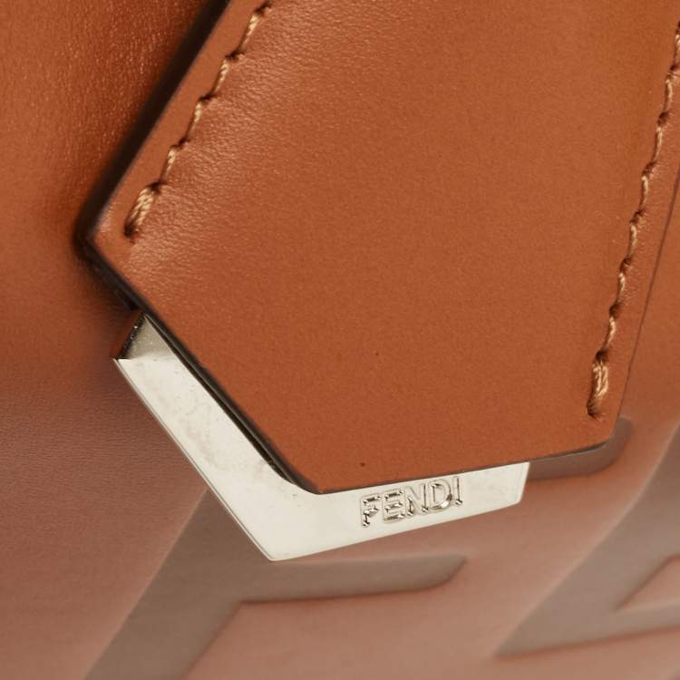 مملوكة مسبقًا Fendi Brown Leather Medium By The Way Boston Bag