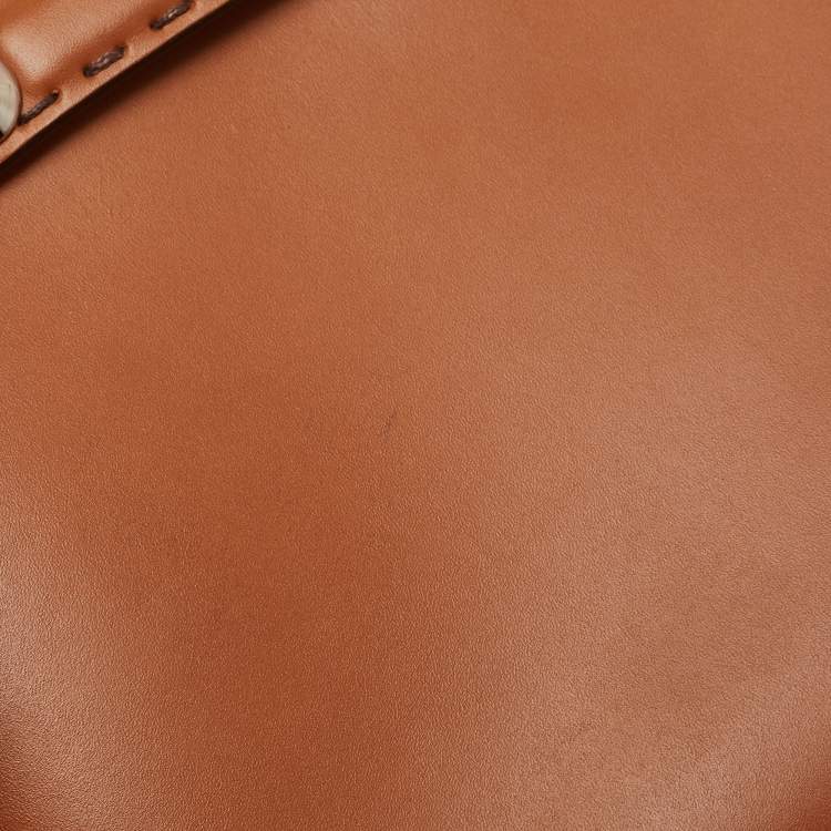 مملوكة مسبقًا Fendi Brown Leather Medium By The Way Boston Bag