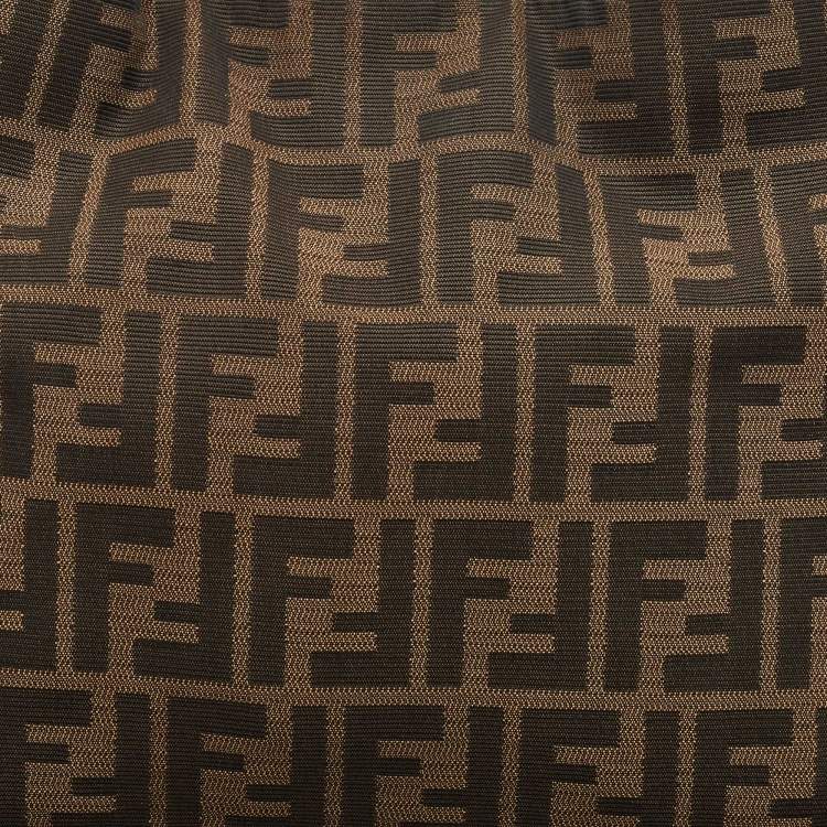 مملوكة مسبقًا Fendi Tobacco Zucca Canvas and Leather Chef Shoulder Bag