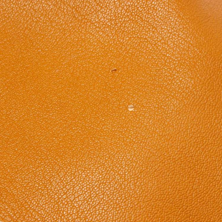 مملوكة مسبقًا Fendi Tan Leather Large Peekaboo Top Handle Bag