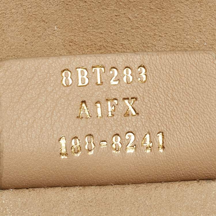 Pre Owned Fendi Multicolor Zucca Velvet and Leather Kan I Shoulder Bag