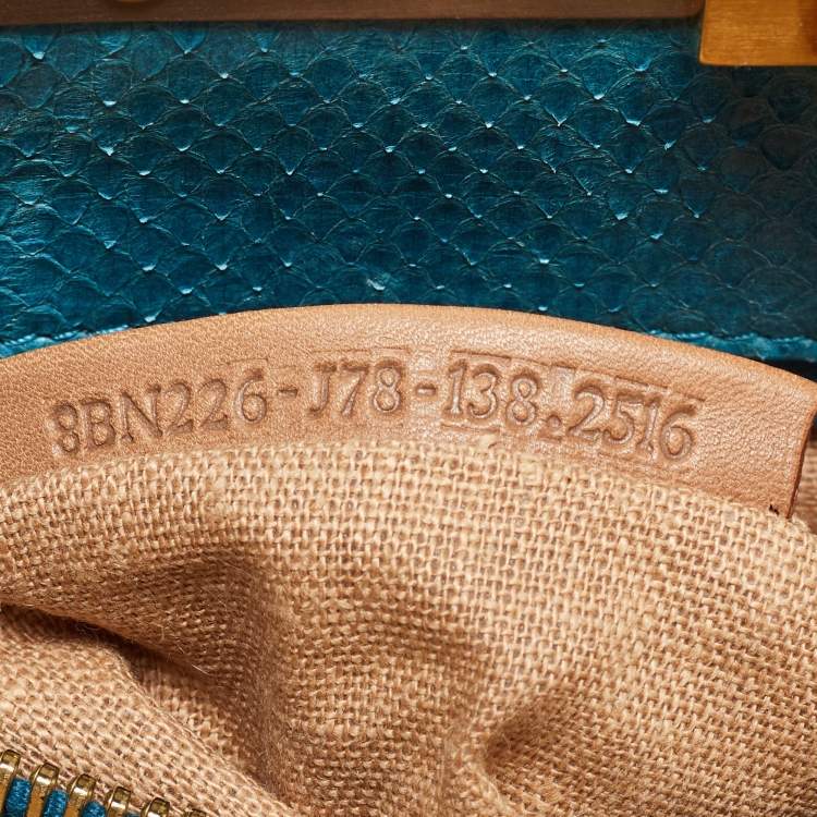 مملوكة مسبقًا Fendi Beige Leather Medium Peekaboo Top Handle Bag