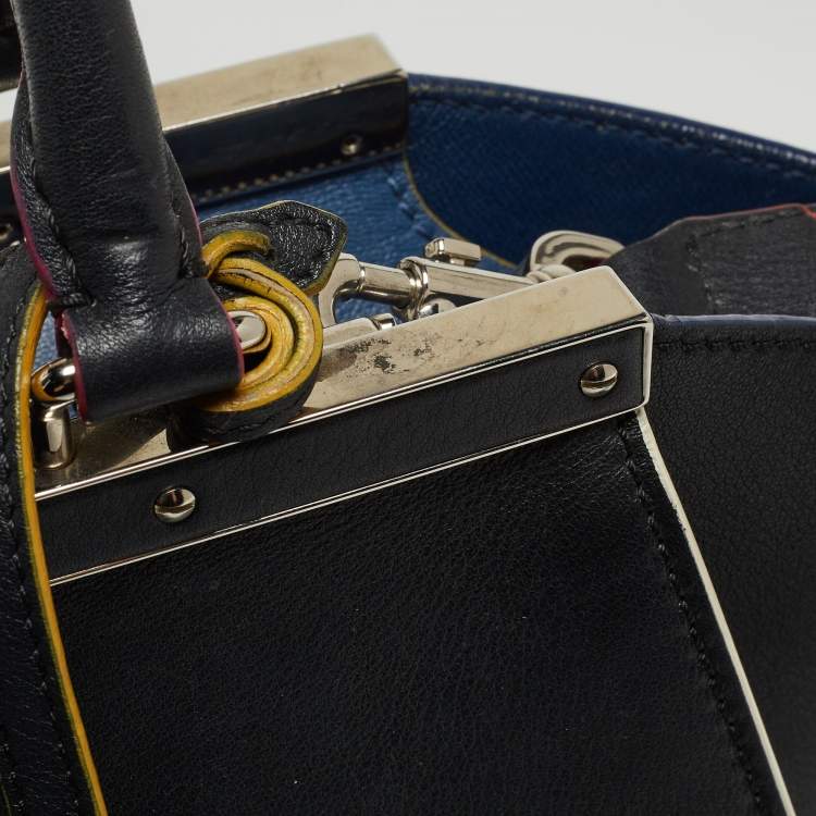 Pre Owned Fendi Black Leather Medium 3Jours Tote