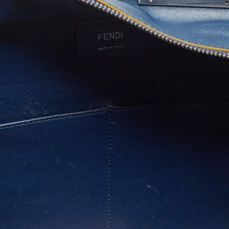 Pre Owned Fendi Black Leather Medium 3Jours Tote