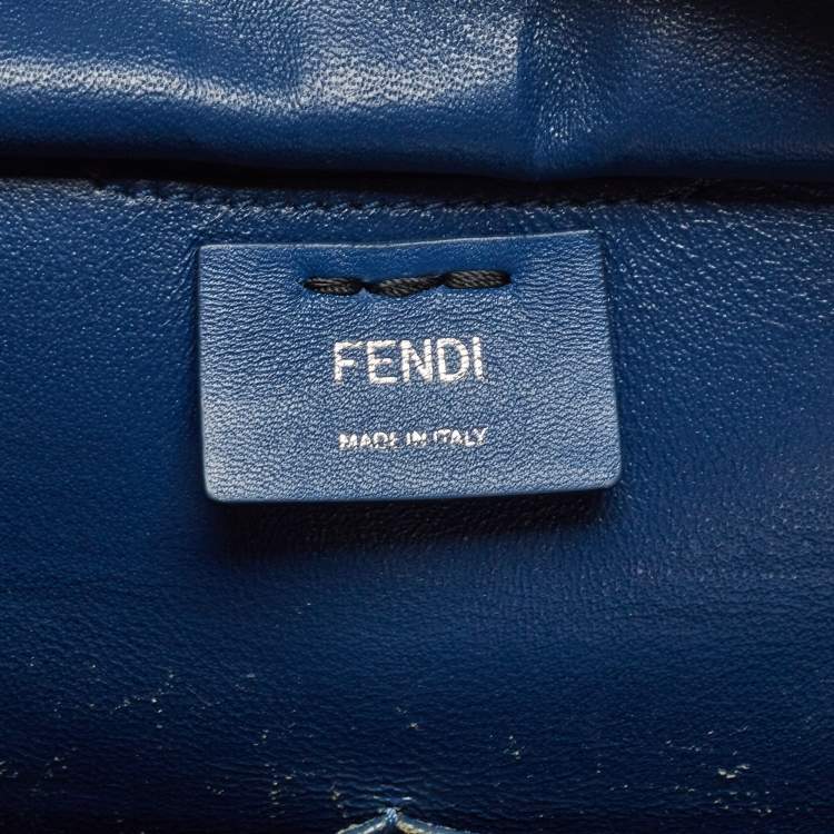 Pre Owned Fendi Black Leather Medium 3Jours Tote