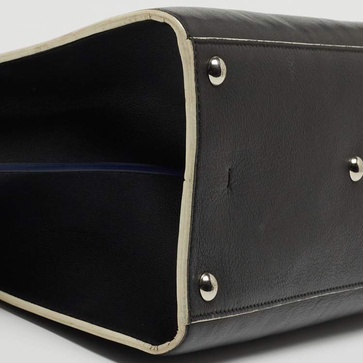 Pre Owned Fendi Black Leather Medium 3Jours Tote
