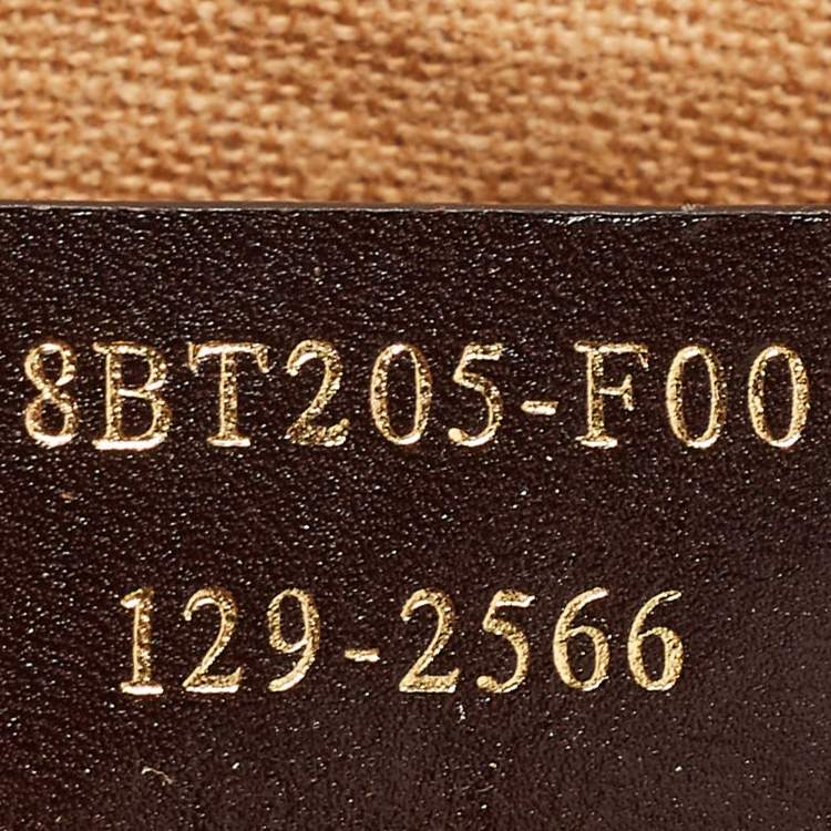 Pre Owned Fendi Black Pequin Stripe Embossed Leather Large Claudia Shoulder Bag