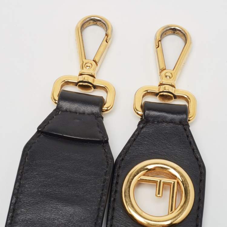 Pre Owned Fendi Tobacco/Black Coated Canvas and Leather F is Fendi  Stamp Patch Camera Bag