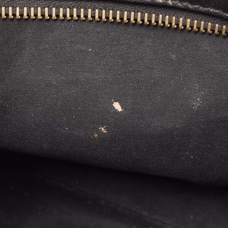 Pre Owned Fendi Tobacco/Black Coated Canvas and Leather F is Fendi  Stamp Patch Camera Bag
