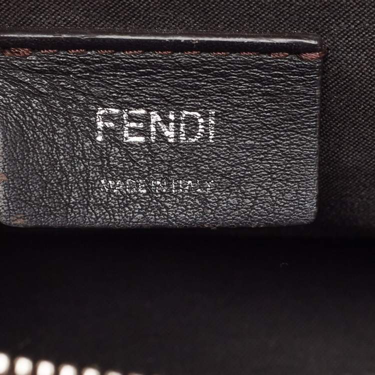 مملوكة مسبقًا Fendi Beige/Cream Leather and Python Small By The Way Shoulder Bag