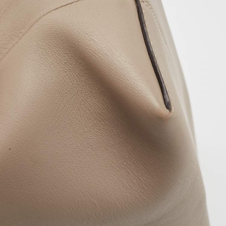 مملوكة مسبقًا Fendi Beige/Cream Leather and Python Small By The Way Shoulder Bag