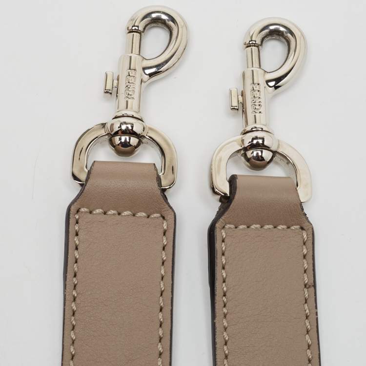 مملوكة مسبقًا Fendi Beige/Cream Leather and Python Small By The Way Shoulder Bag