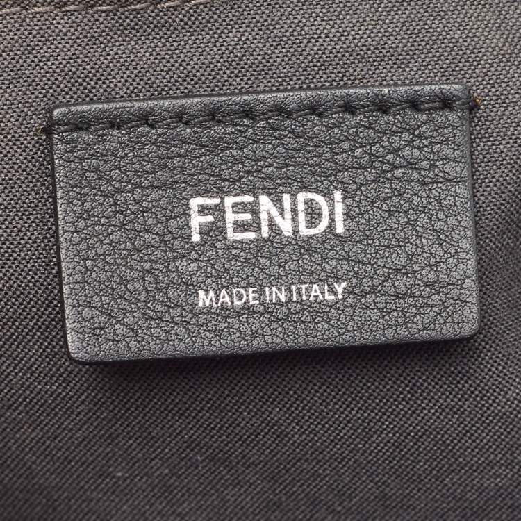 Pre Owned Fendi Pink Leather Mini By The Way Crossbody Bag