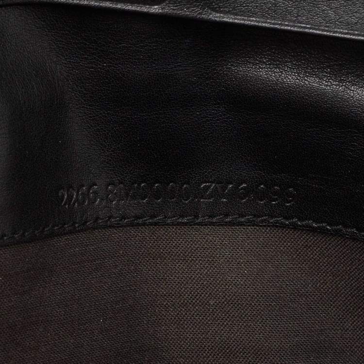Pre Owned Fendi Black Glossy Leather Logo Flap Continental Wallet