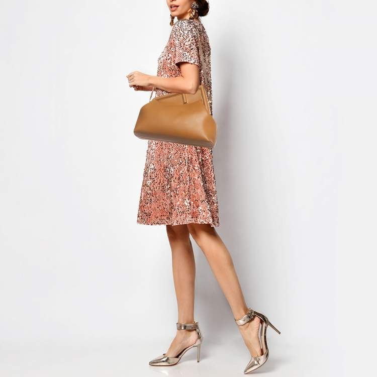 مملوكة مسبقًا Fendi Brown Leather Medium Fendi First Shoulder Bag