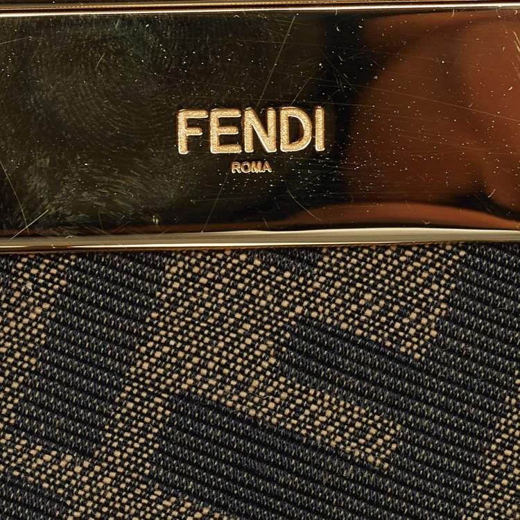 مملوكة مسبقًا Fendi Brown Leather Medium Fendi First Shoulder Bag