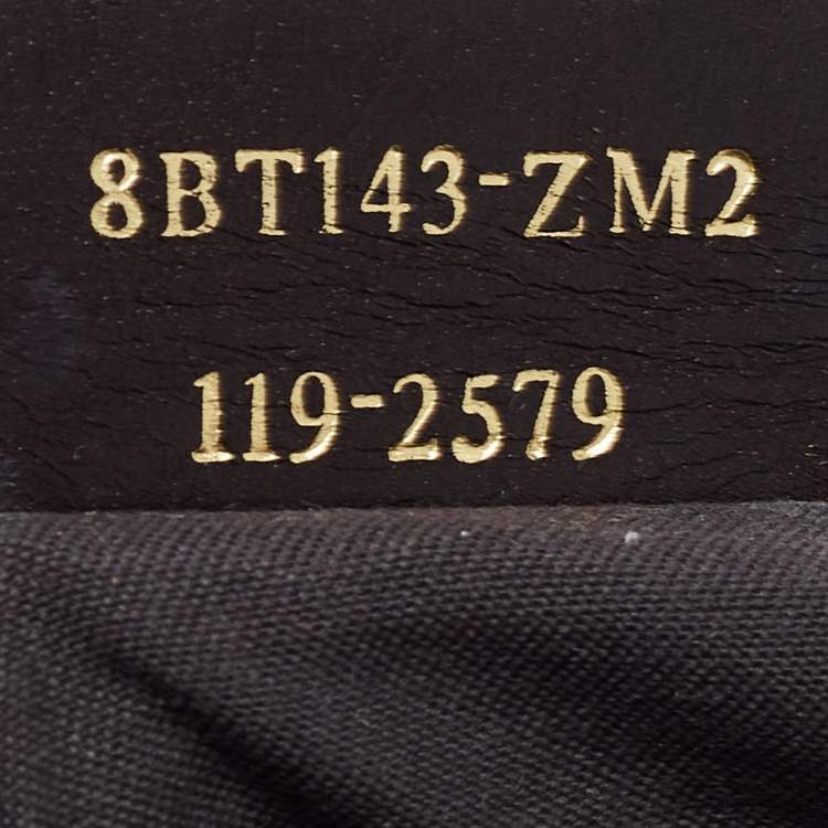Pre Owned Fendi Tobacco Zucca Canvas and Leather Maxi Baguette Flap Shoulder Bag
