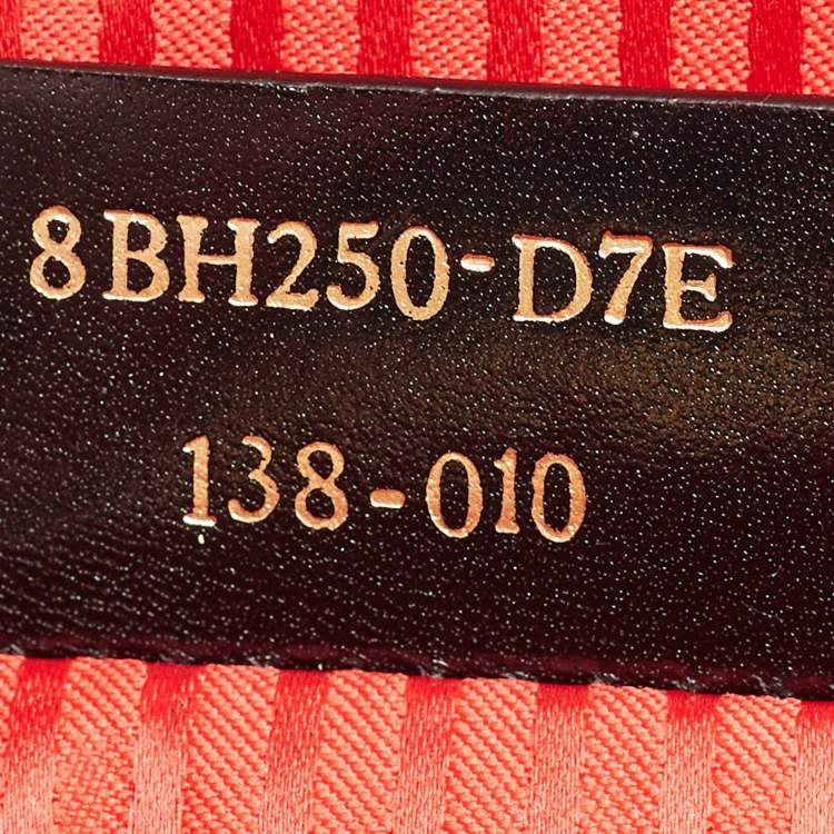 Pre Owned Fendi Red Leather Medium 2Jours Tote