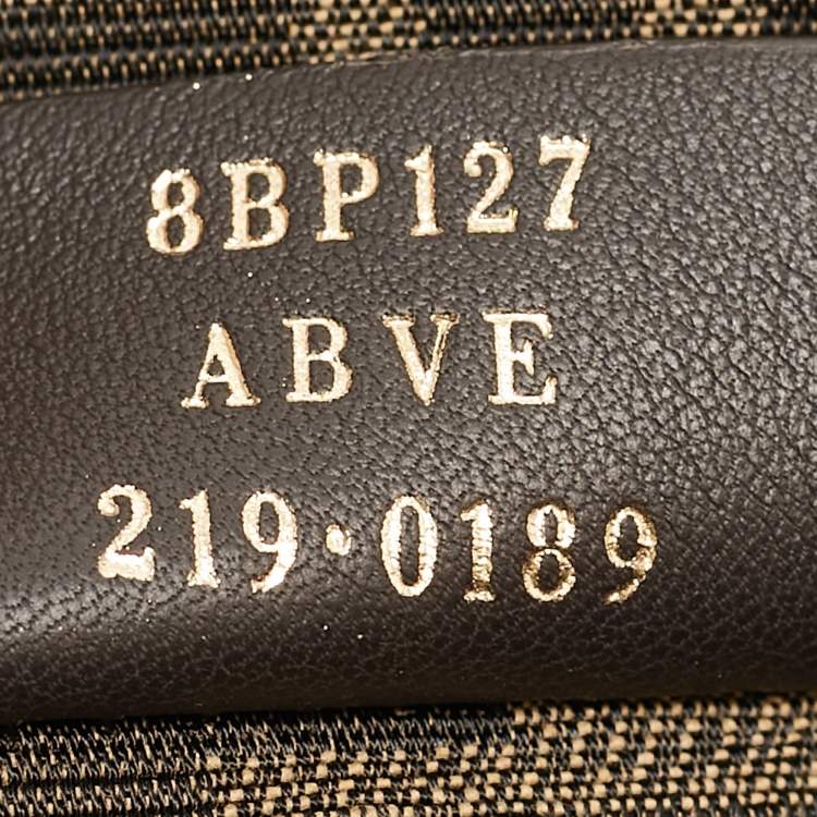Pre Owned Fendi Beige Leather Medium First Shoulder Bag