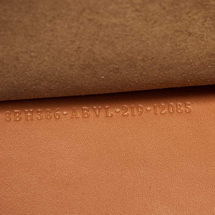 Pre Owned Fendi Brown Leather Medium Sunshine Tote