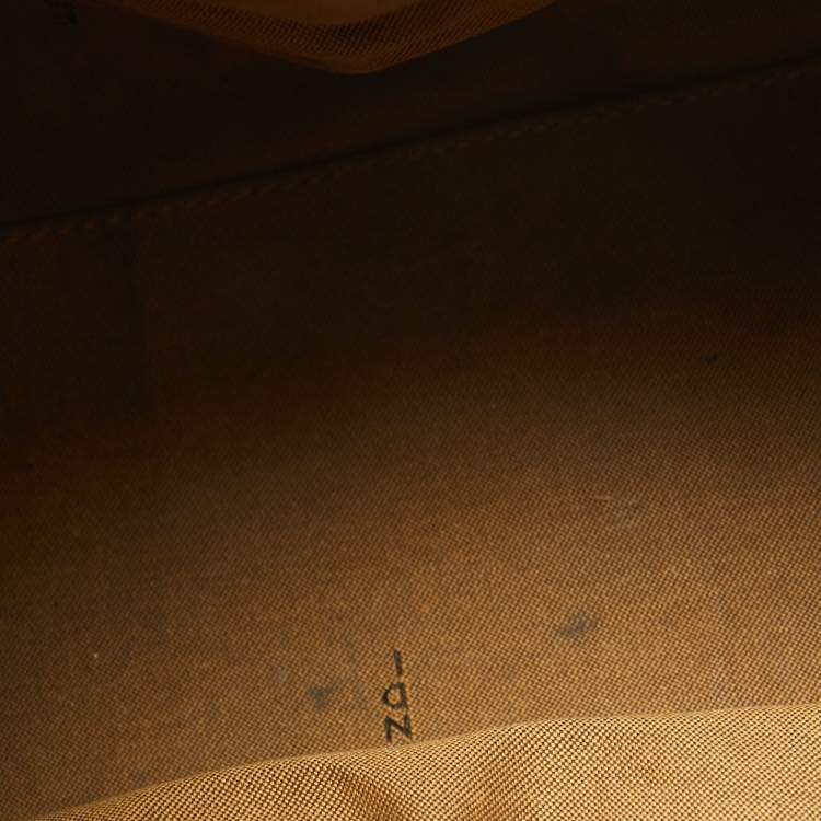 مملوكة مسبقًا Fendi Tobacco Zucca Canvas and Leather Magic Bag
